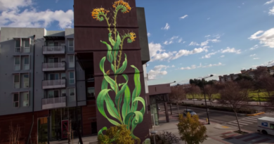 murals of weeds