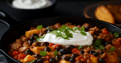 Pittige vegan chili